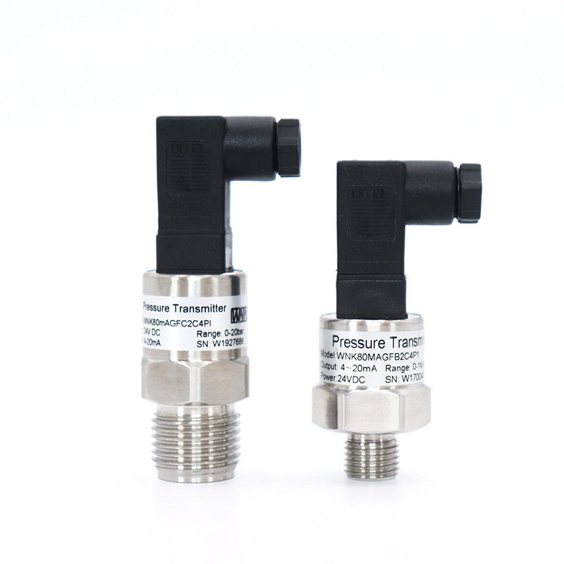 এয়ার গ্যাসের জন্য WNK 4 - 20mA 0.5 - 4.5V জলের চাপ ট্রান্সমিটার সেন্সর