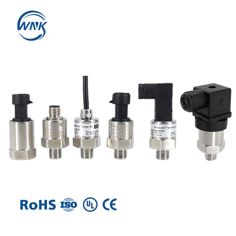 ইউনিভার্সাল ইন্ডাস্ট্রিয়াল 4-20mA পরম ভ্যাকুয়াম চাপ সেন্সর ট্রান্সমিটার সহ WNK চাপ ট্রান্সডুসার