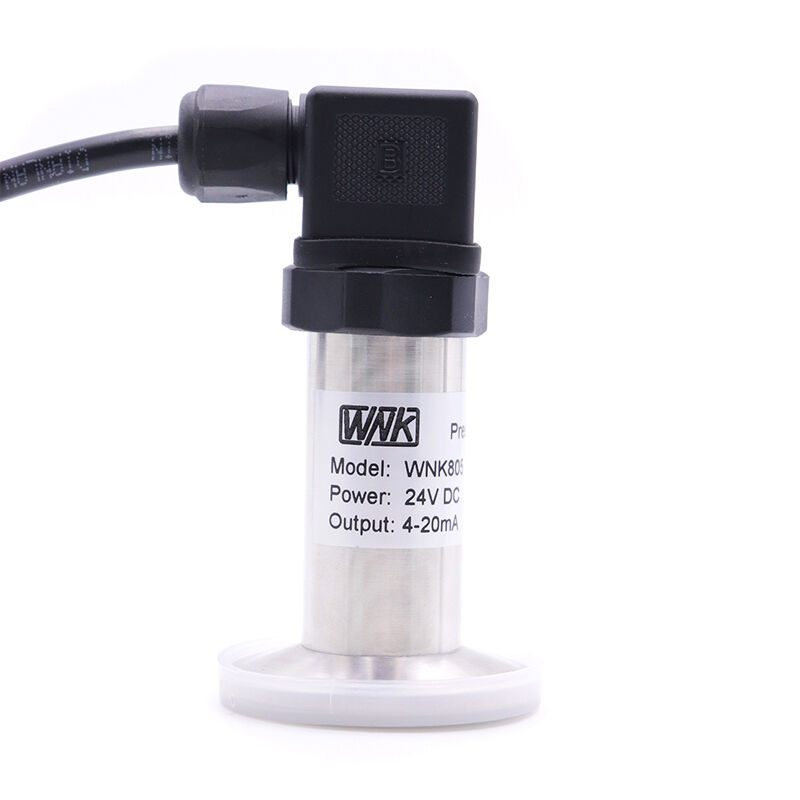 কারখানা খাদ্য ওষুধ শিল্প স্যানিটারি ফ্লাশ ডায়াফ্রাগম চাপ সেন্সর তরল পানির জন্য ট্রান্সমিটার খাদ্য দুধ পানীয় স্যানিটারি