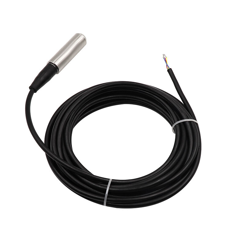 WNK 4~20mA 0-10V RS485 স্টেইনলেস স্টীল নদী ও হ্রদের জন্য ওয়াটার ট্যাঙ্ক লেভেল সেন্সর