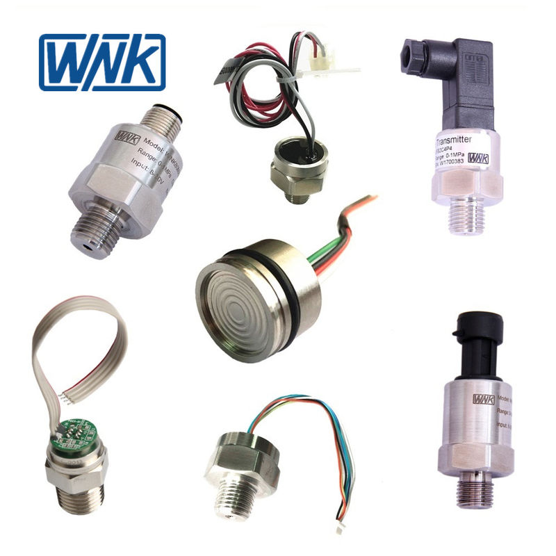 3.3V 5V 12V DC পাইজোরেসিটিভ প্রেসার ট্রান্সডুসার সেন্সর SPI/I2C 4-20ma 0.5-4.5V